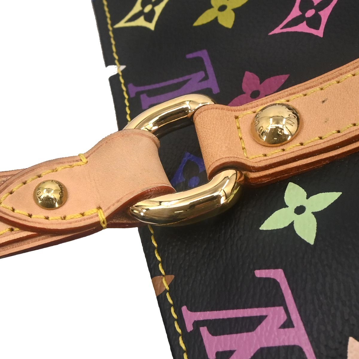 Louis Vuitton Louis Vuitton Aurelia Handbag Monogram Multicolor Black Canvas Tote Bag Bag (Authentic Pre-Loved)
