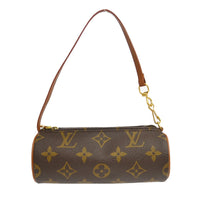 Louis Vuitton Louis Vuitton Papillon Pochette Monogram Canvas Brown Canvas Clutche & Pouche Bag (Pre-Loved)