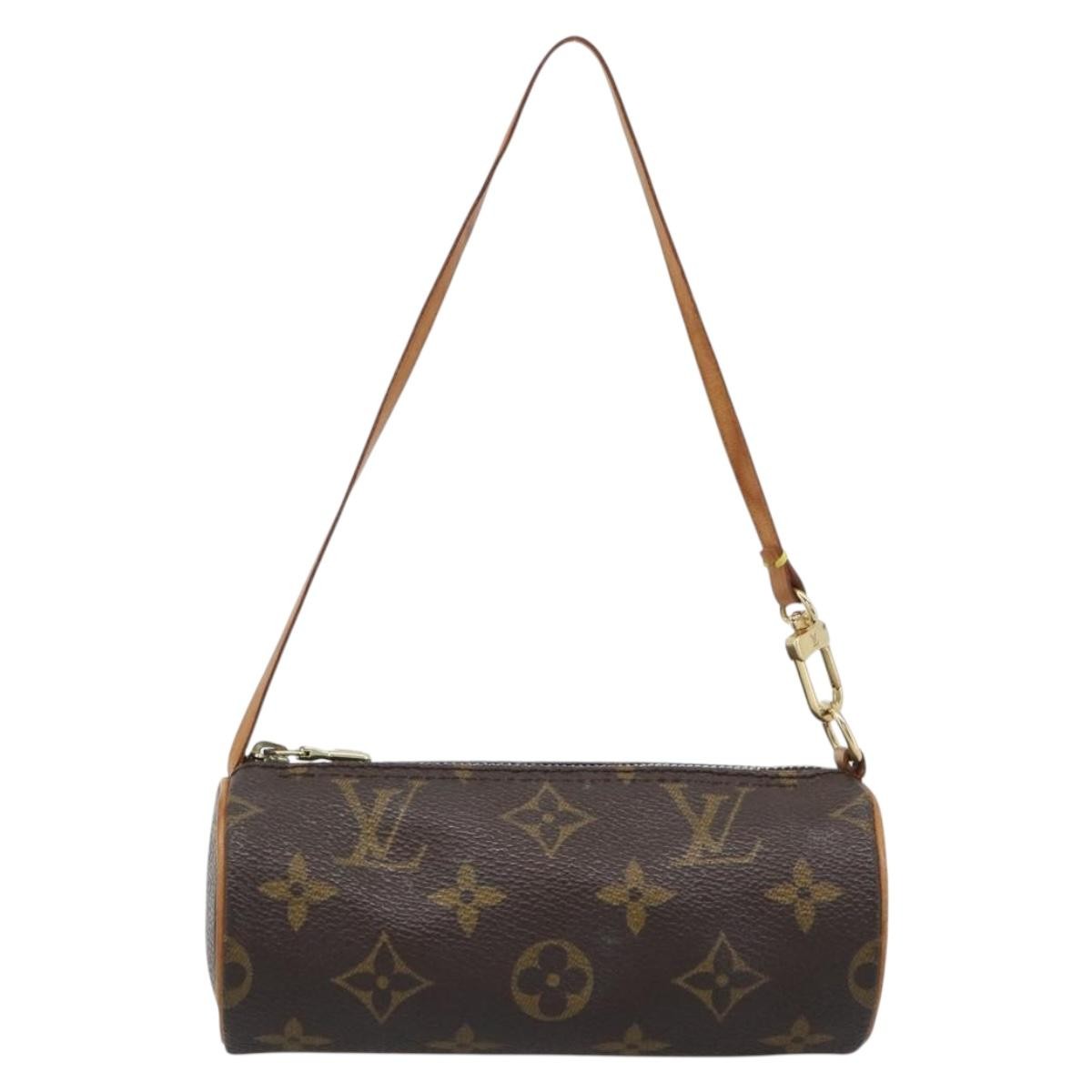 Louis Vuitton Papillon Pochette Monogram Canvas Brown Canvas Clutche & Pouche Bag (Pre-Loved)