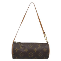 Louis Vuitton Papillon Pochette Monogram Canvas Brown Canvas Clutche & Pouche Bag (Pre-Loved)