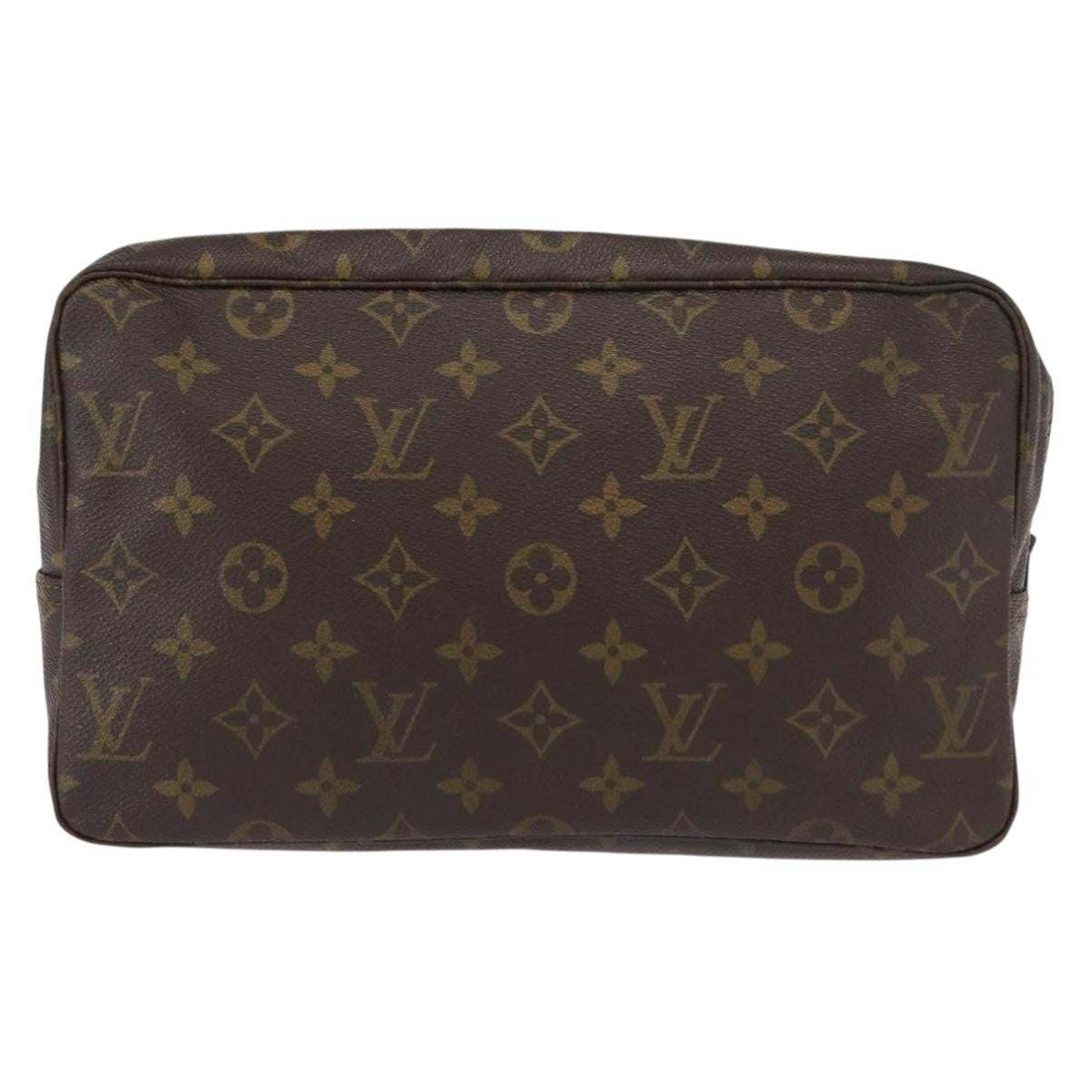 Louis Vuitton Trousse Toilette Monogram Canvas Brown Canvas Clutche & Pouche Bag (Authentic Pre-Loved)