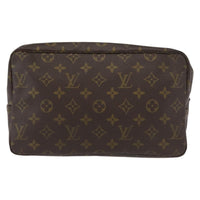 Louis Vuitton Trousse Toilette Monogram Canvas Brown Canvas Clutche & Pouche Bag (Authentic Pre-Loved)