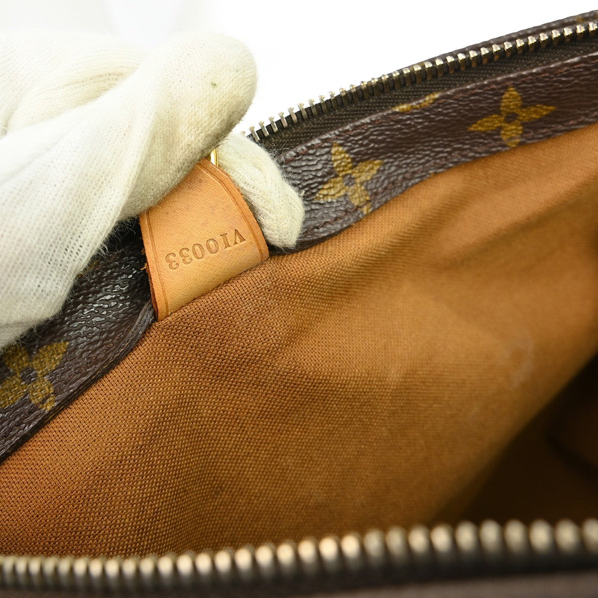 Louis Vuitton Cabas Piano Monogram Canvas Brown Canvas Tote Bag Bag (Authentic Pre-Loved)