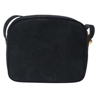Salvatore Ferragamo Vala Shoulder Bag Suede Navy Suede Shoulder Bag Bag (Authentic Pre-Loved)