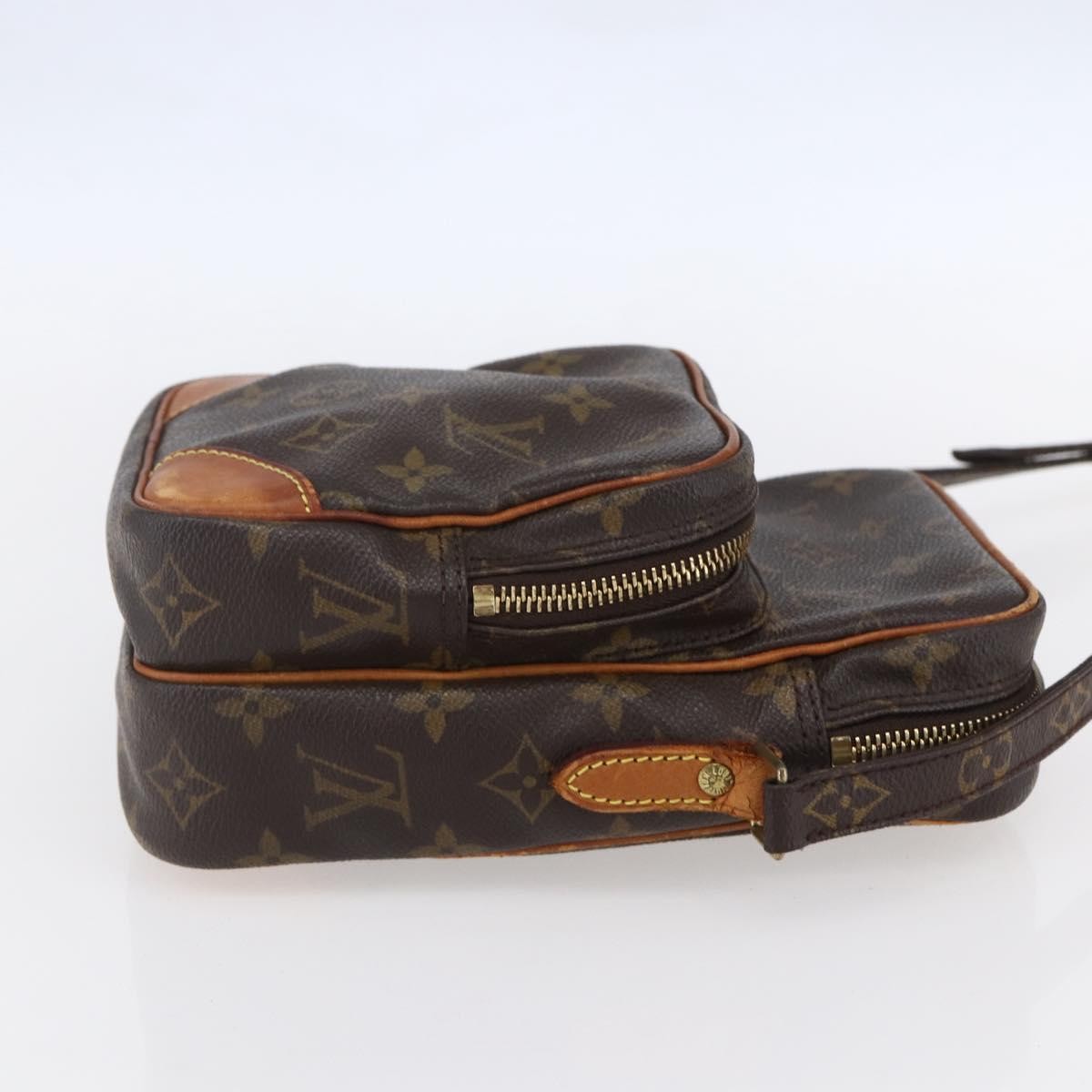 Louis Vuitton Amazone Bag Monogram Canvas Brown Canvas Shoulder Bag Bag (Pre-Loved)