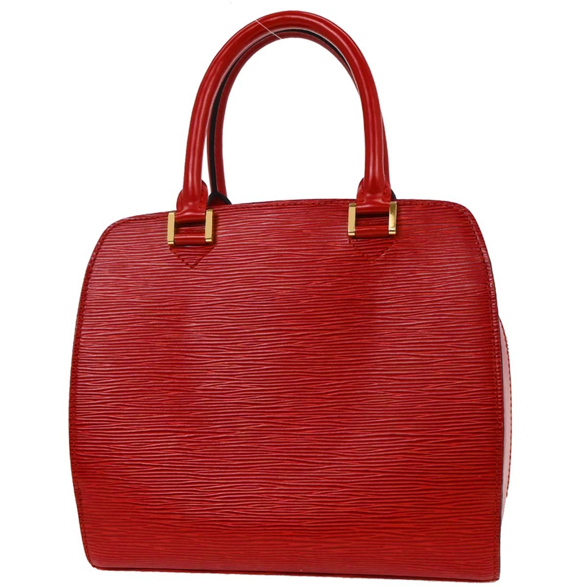 Louis Vuitton Pont Neuf Handbag Epi Leather Red Leather Handbag (Authentic Pre-Loved)