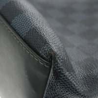 Louis Vuitton Cabas Voyage Damier Cobalt Black Canvas Tote Bag Bag (Pre-Loved)