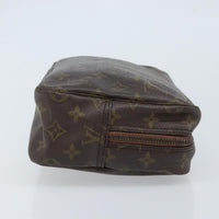 Louis Vuitton Trousse Toilette Monogram Canvas Brown Canvas Clutche & Pouche Bag (Authentic Pre-Loved)