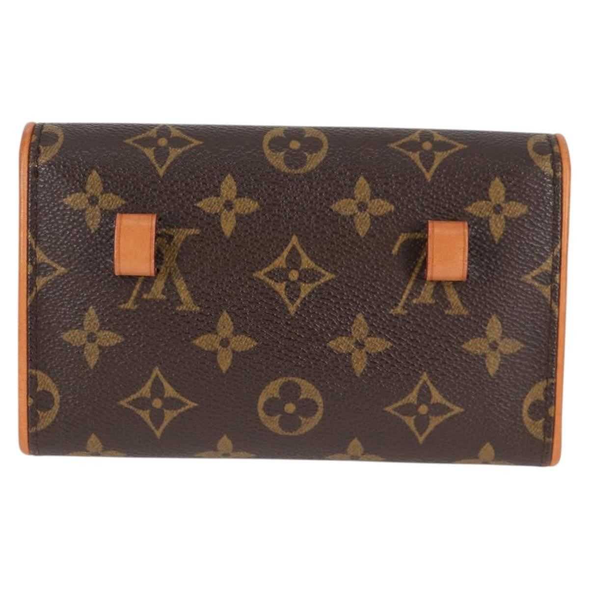 Louis Vuitton Louis Vuitton Florentine Waist Bag Monogram Canvas Brown Canvas Clutche & Pouche Bag (Pre-Loved)