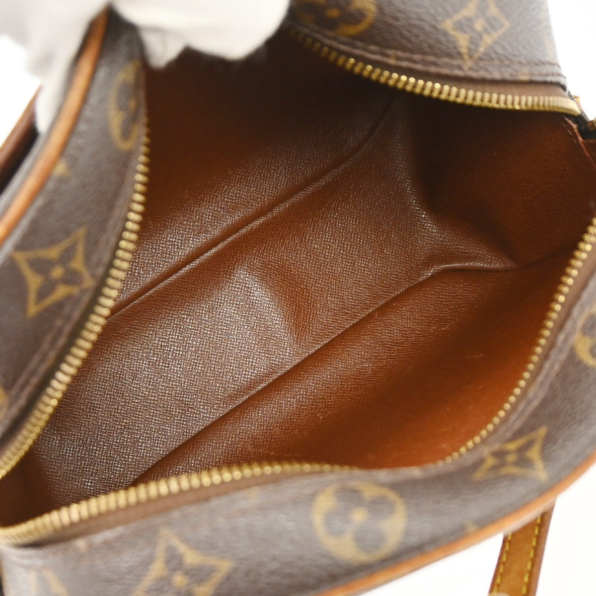 Louis Vuitton Blois Handbag Monogram Canvas Brown Canvas Shoulder Bag Bag (Authentic Pre-Loved)