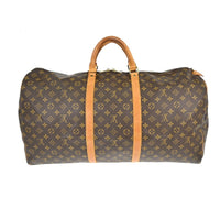 Louis Vuitton Louis Vuitton Keepall Bag Monogram Canvas Brown Canvas Travel Bag Bag (Authentic Pre-Loved)