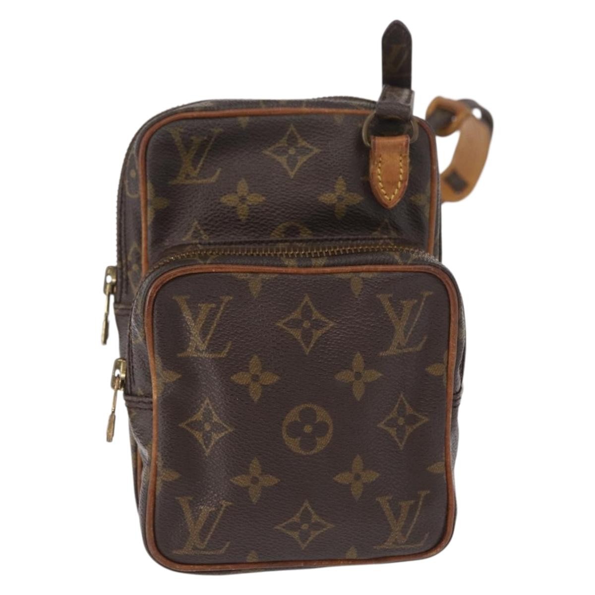 Louis Vuitton Amazone Bag Monogram Canvas Brown Canvas Shoulder Bag Bag (Authentic Pre-Loved)