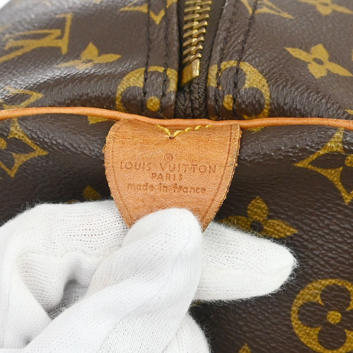 Louis Vuitton Louis Vuitton Keepall Bag Monogram Canvas Brown Canvas Travel Bag Bag (Authentic Pre-Loved)