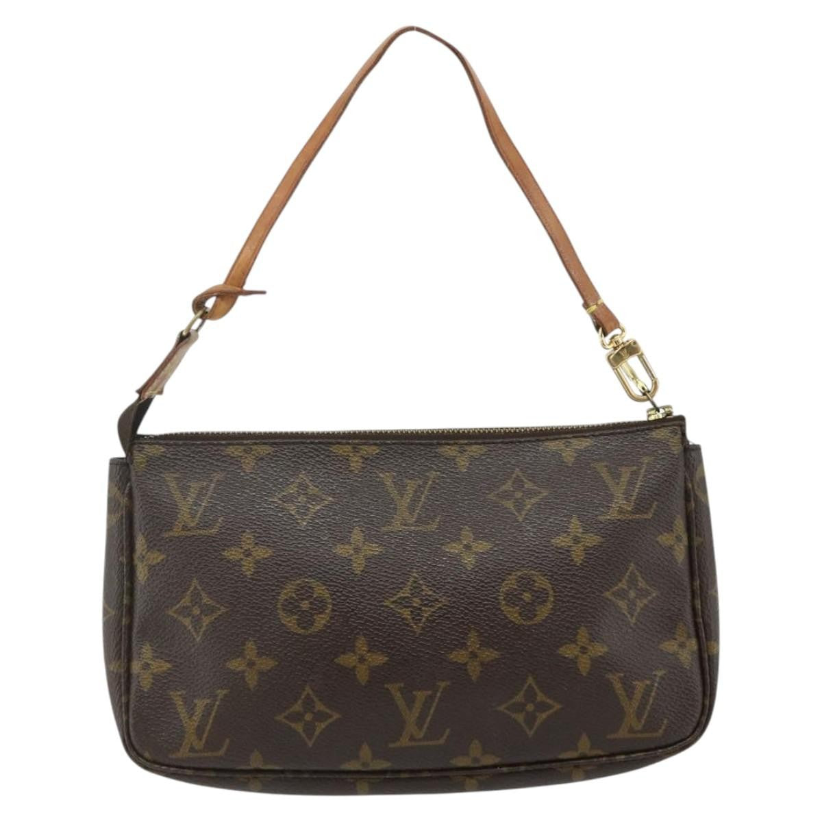 Louis Vuitton Pochette Accessoires Nm Monogram Canvas Brown Canvas Clutche & Pouche Bag (Pre-Loved)