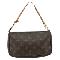Louis Vuitton Pochette Accessoires Nm Monogram Canvas Brown Canvas Clutche & Pouche Bag (Pre-Loved)