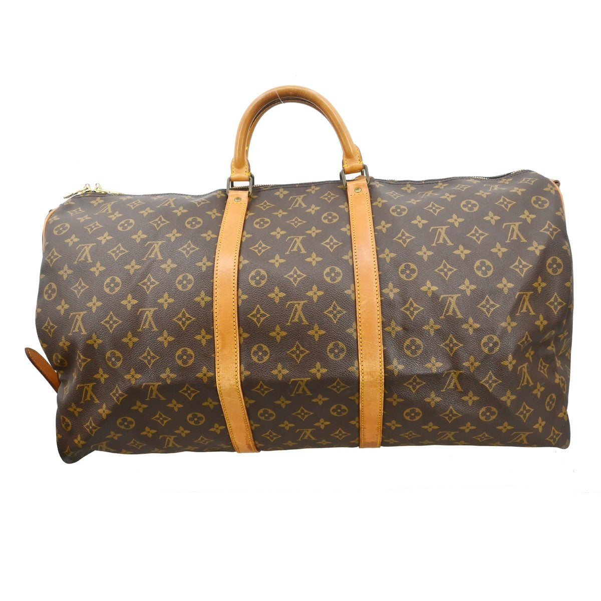 Louis Vuitton Louis Vuitton Keepall Bandouliere Bag Monogram Canvas Brown Canvas Travel Bag Bag (Authentic Pre-Loved)