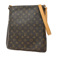 Louis Vuitton Musette Salsa Handbag Monogram Canvas Brown Canvas Shoulder Bag Bag (Authentic Pre-Loved)