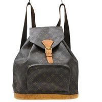 Louis Vuitton Louis Vuitton Vintage Montsouris Backpack Monogram Canvas Brown Canvas Backpack Bag (Authentic Pre-Loved)