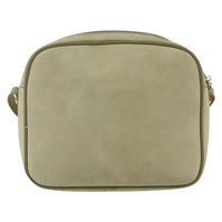 Salvatore Ferragamo Vala Shoulder Bag Suede Green Suede Shoulder Bag Bag (Authentic Pre-Loved)