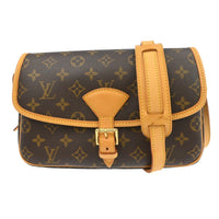 Louis Vuitton Sologne Handbag Monogram Canvas Brown Canvas Shoulder Bag Bag (Pre-Loved)
