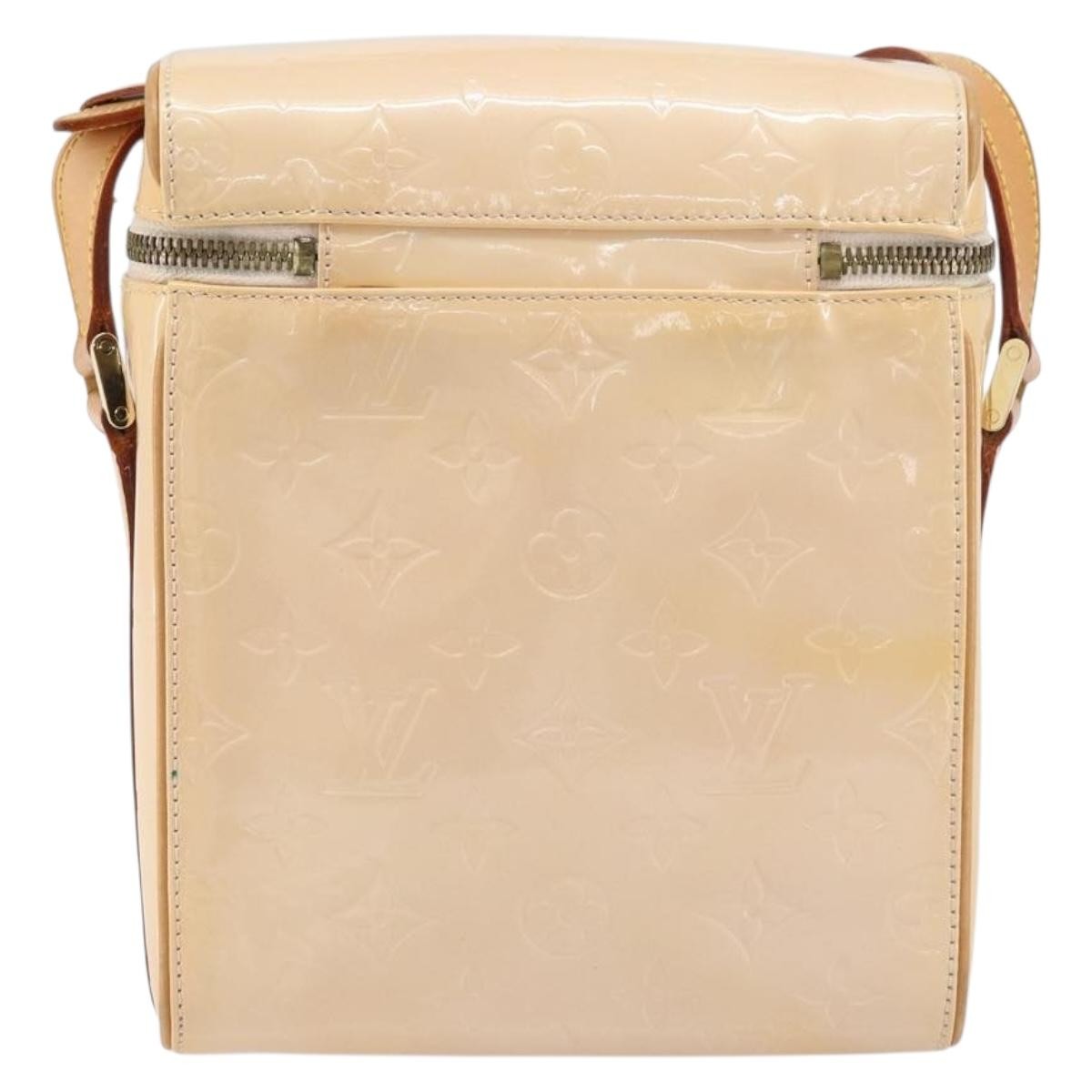 Louis Vuitton Sullivan Handbag Monogram Vernis Pink Patent_Leather Shoulder Bag Bag (Pre-Loved)