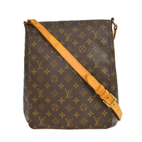 Louis Vuitton Louis Vuitton Musette Handbag Monogram Canvas Brown Canvas Shoulder Bag Bag (Authentic Pre-Loved)