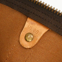 Louis Vuitton Keepall Bag Monogram Canvas Brown Canvas Travel Bag Bag (Pre-Loved)