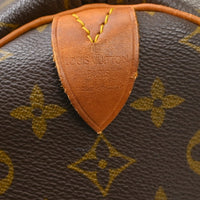 Louis Vuitton Keepall Bag Monogram Canvas Brown Canvas Travel Bag Bag (Authentic Pre-Loved)