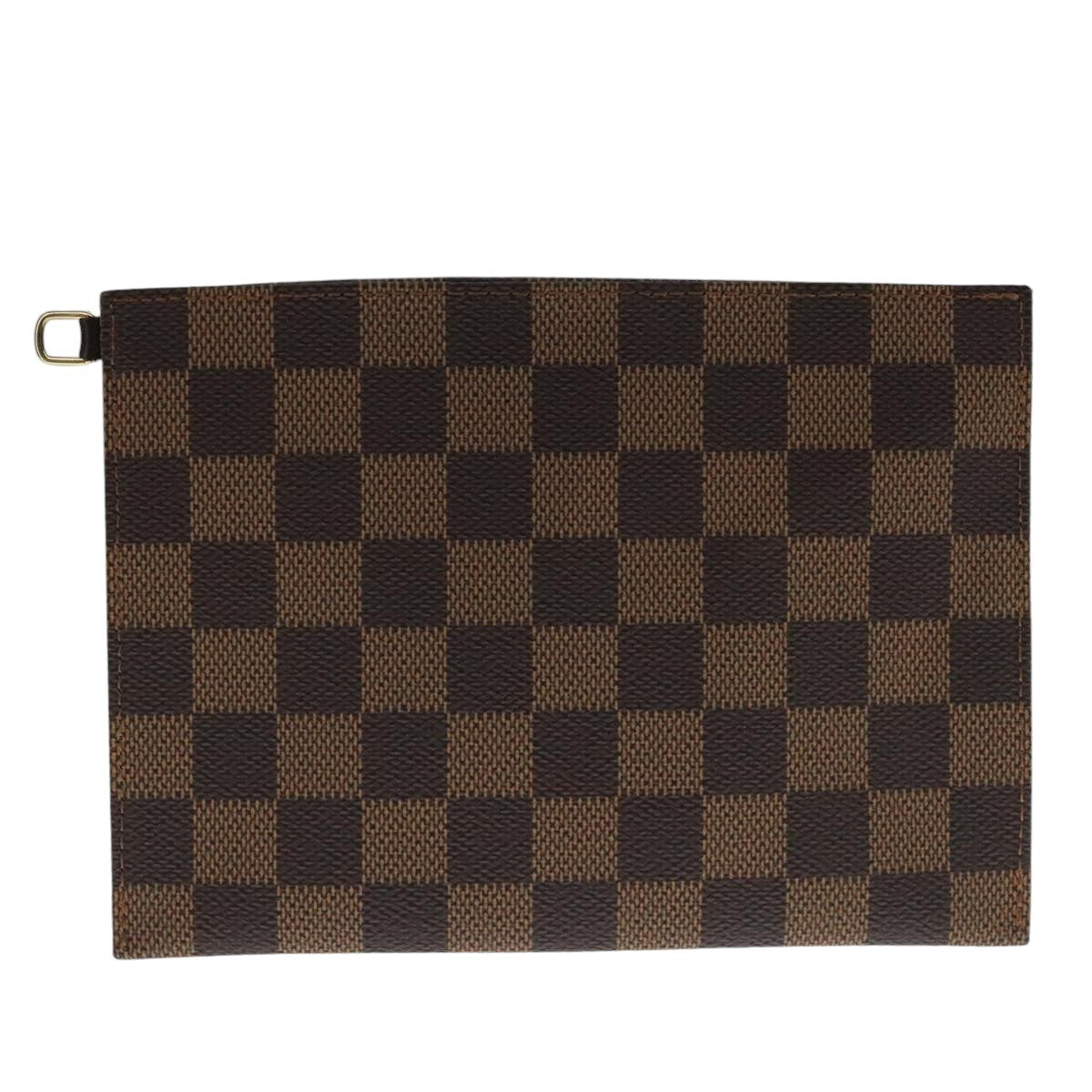 Louis Vuitton Clifton Pouch Damier Brown Canvas Clutche & Pouche Bag (Pre-Loved)