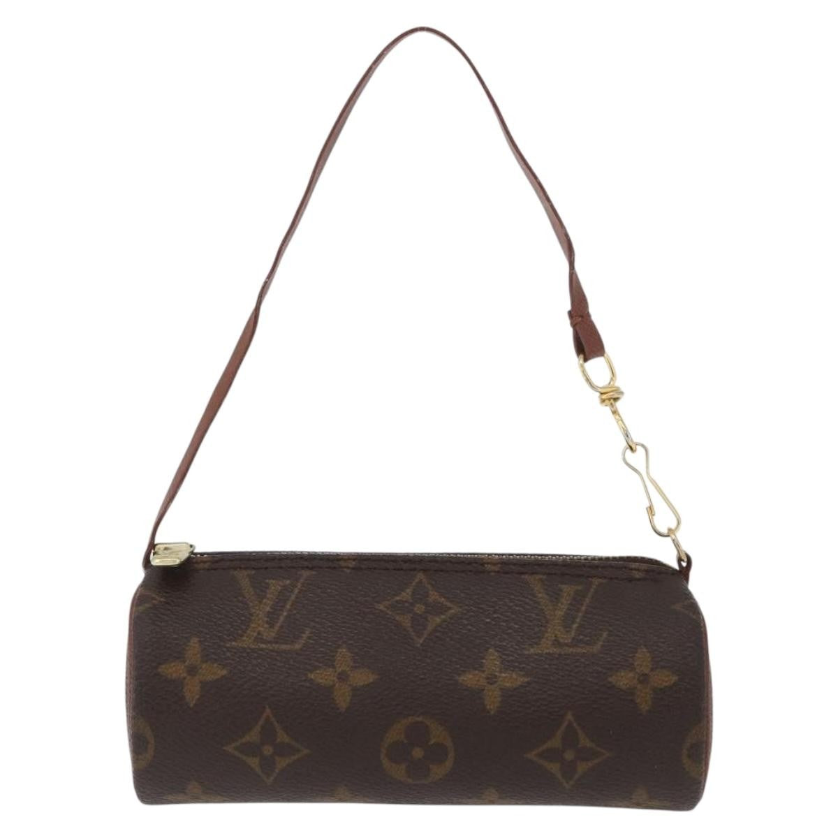 Louis Vuitton Papillon Pochette Monogram Canvas Brown Canvas Clutche & Pouche Bag (Authentic Pre-Loved)