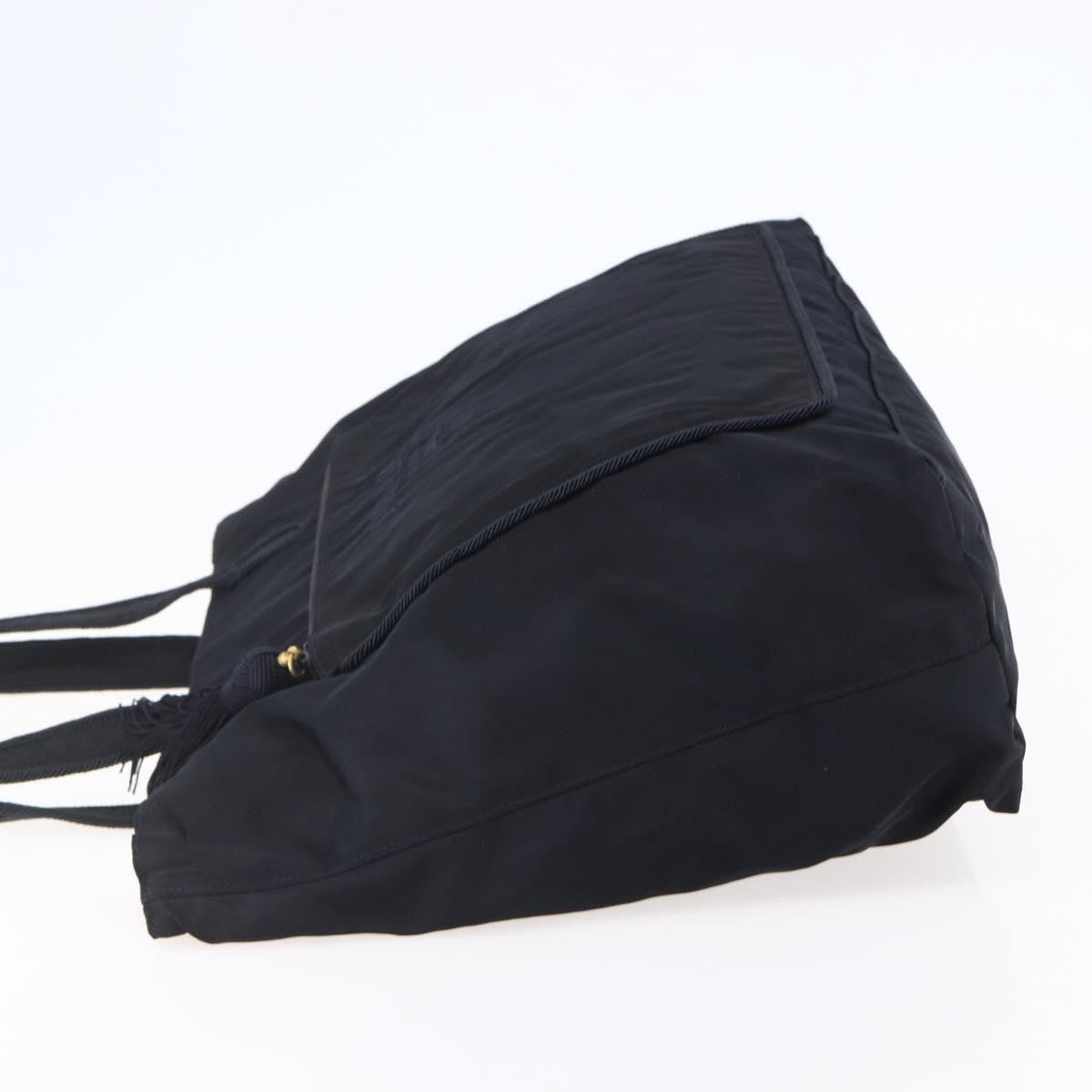 Prada Front Pocket Zip Tote Tessuto Black Nylon Tote Bag Bag (Pre-Loved)