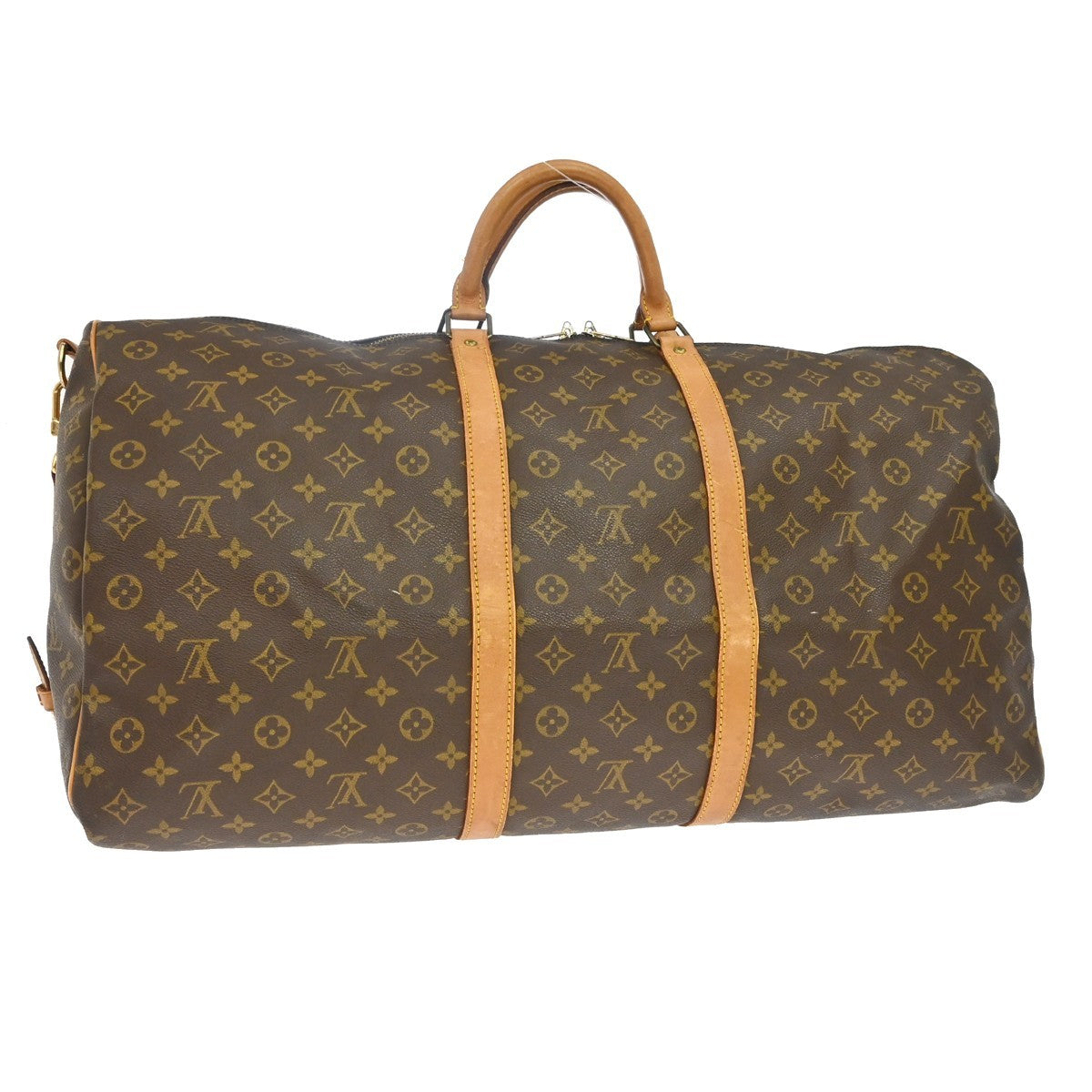 Louis Vuitton Louis Vuitton Keepall Bandouliere Bag Monogram Canvas Brown Canvas Travel Bag Bag (Pre-Loved)