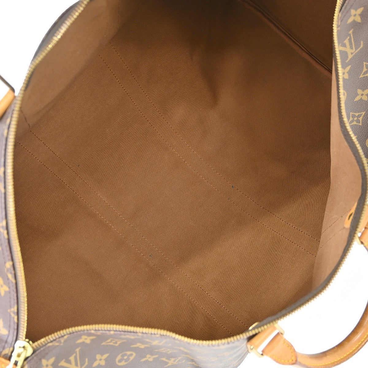 Louis Vuitton Louis Vuitton Keepall Bag Monogram Canvas Brown Canvas Travel Bag Bag (Pre-Loved)