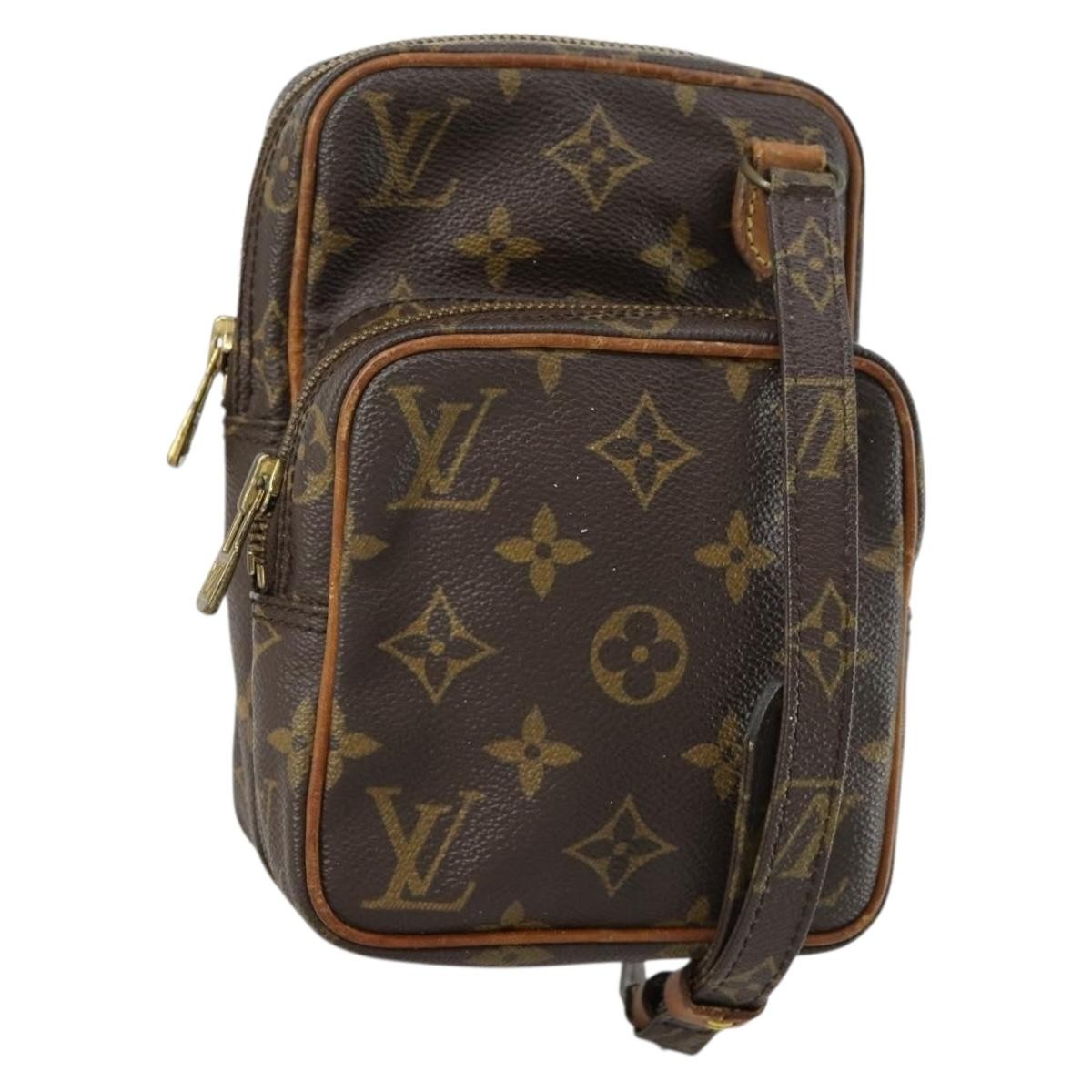 Louis Vuitton Amazone Bag Monogram Canvas Brown Canvas Shoulder Bag Bag (Pre-Loved)