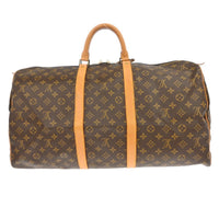 Louis Vuitton Louis Vuitton Keepall Bag Monogram Canvas Brown Canvas Travel Bag Bag (Authentic Pre-Loved)