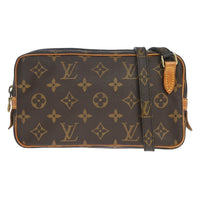 Louis Vuitton Louis Vuitton Pochette Marly Bandouliere Bag Monogram Canvas Brown Canvas Clutche & Pouche Bag (Authentic Pre-Loved)
