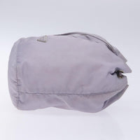 Prada Vela Drawstring Bucket Pouch Tessuto Purple Nylon Bag (Authentic Pre-Loved)