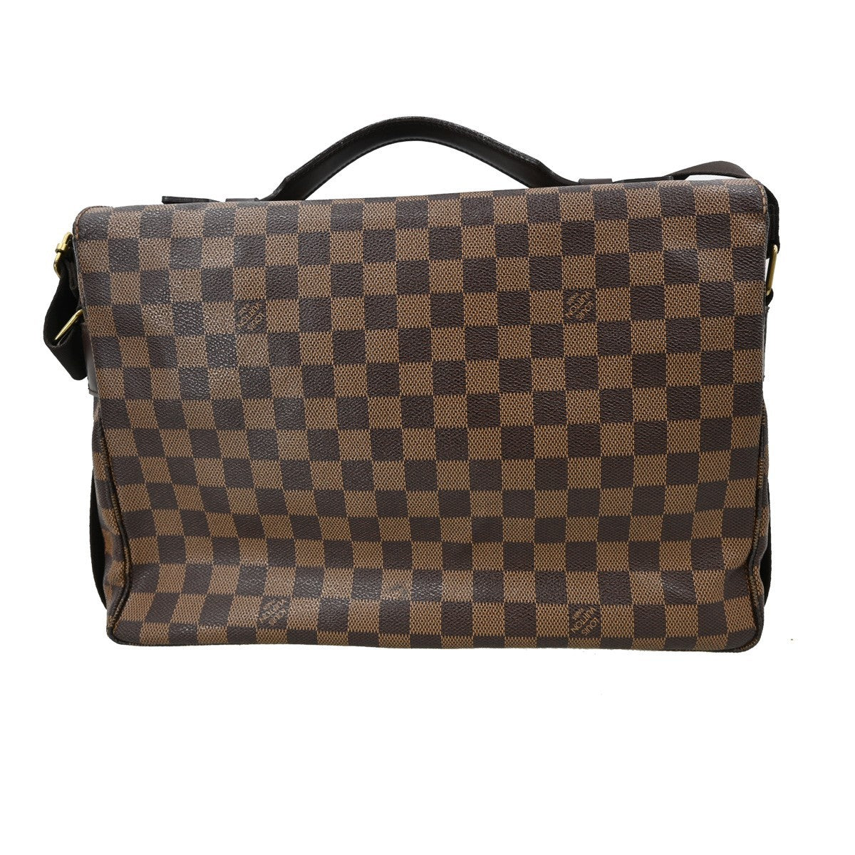 Louis Vuitton Broadway Bag Damier Brown Canvas Shoulder Bag Bag (Pre-Loved)