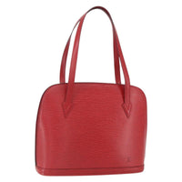Louis Vuitton Lussac Handbag Epi Leather Red Leather Shoulder Bag Bag (Authentic Pre-Loved)