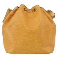Louis Vuitton Petit Noe Handbag Epi Leather Yellow Leather Shoulder Bag Bag (Authentic Pre-Loved)