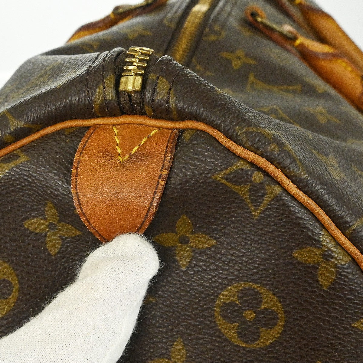 Louis Vuitton Louis Vuitton Keepall Bag Monogram Canvas Brown Canvas Travel Bag Bag (Authentic Pre-Loved)