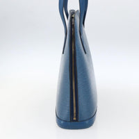 Louis Vuitton Lussac Handbag Epi Leather Blue Leather Shoulder Bag Bag (Pre-Loved)