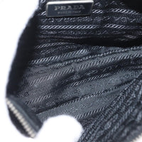Prada Vintage Shoulder Bag Tessuto Black Nylon Shoulder Bag Bag (Authentic Pre-Loved)