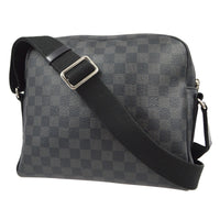 Louis Vuitton Dayton Reporter Bag Damier Graphite Black Canvas Shoulder Bag Bag (Pre-Loved)