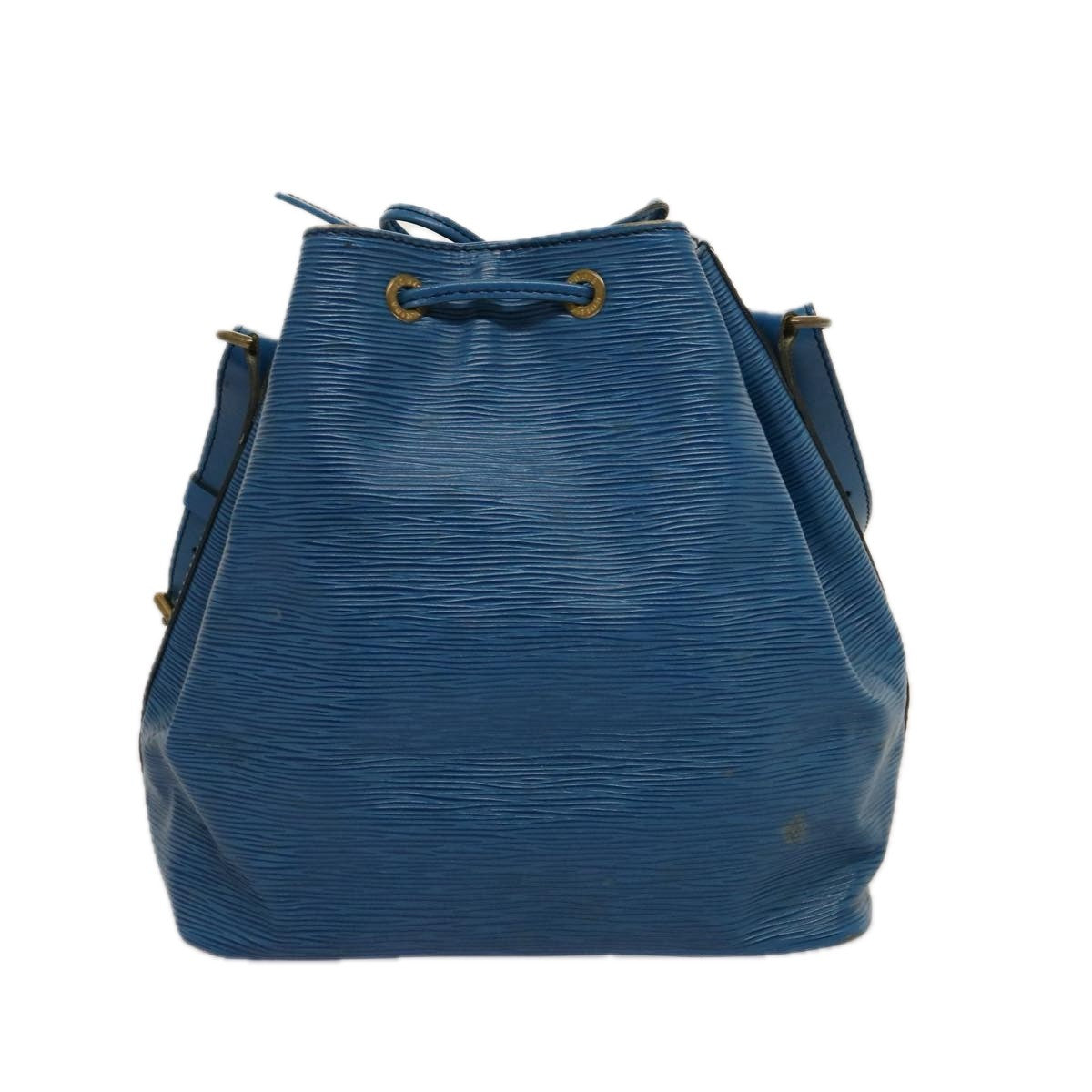Louis Vuitton Louis Vuitton Petit Noe Handbag Epi Leather Blue Leather Shoulder Bag Bag (Pre-Loved)