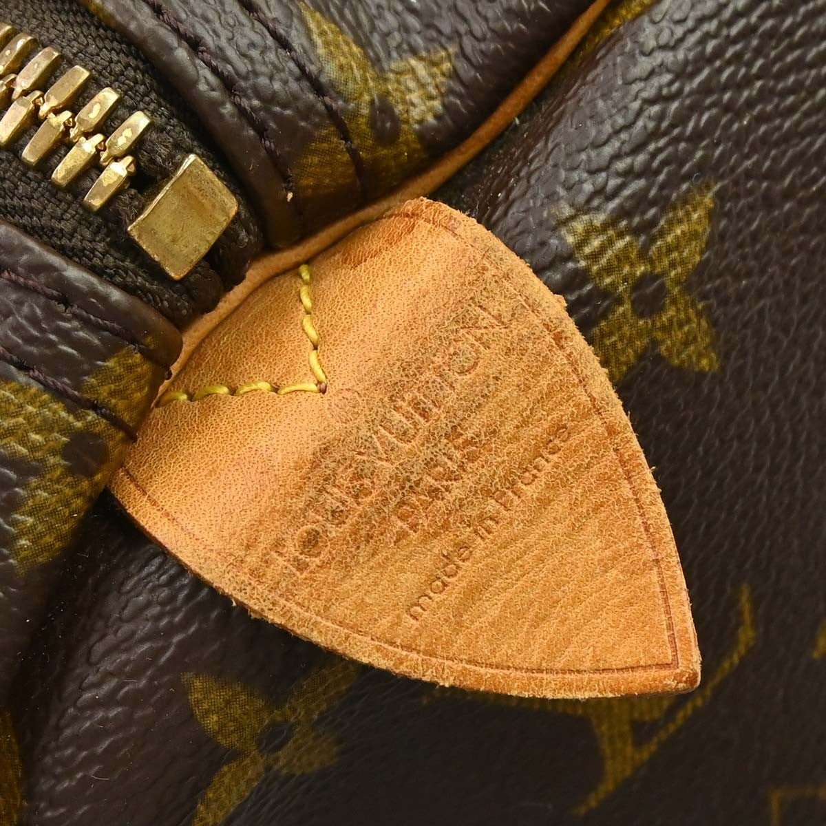 Louis Vuitton Keepall Bag Monogram Canvas Brown Canvas Travel Bag Bag (Authentic Pre-Loved)