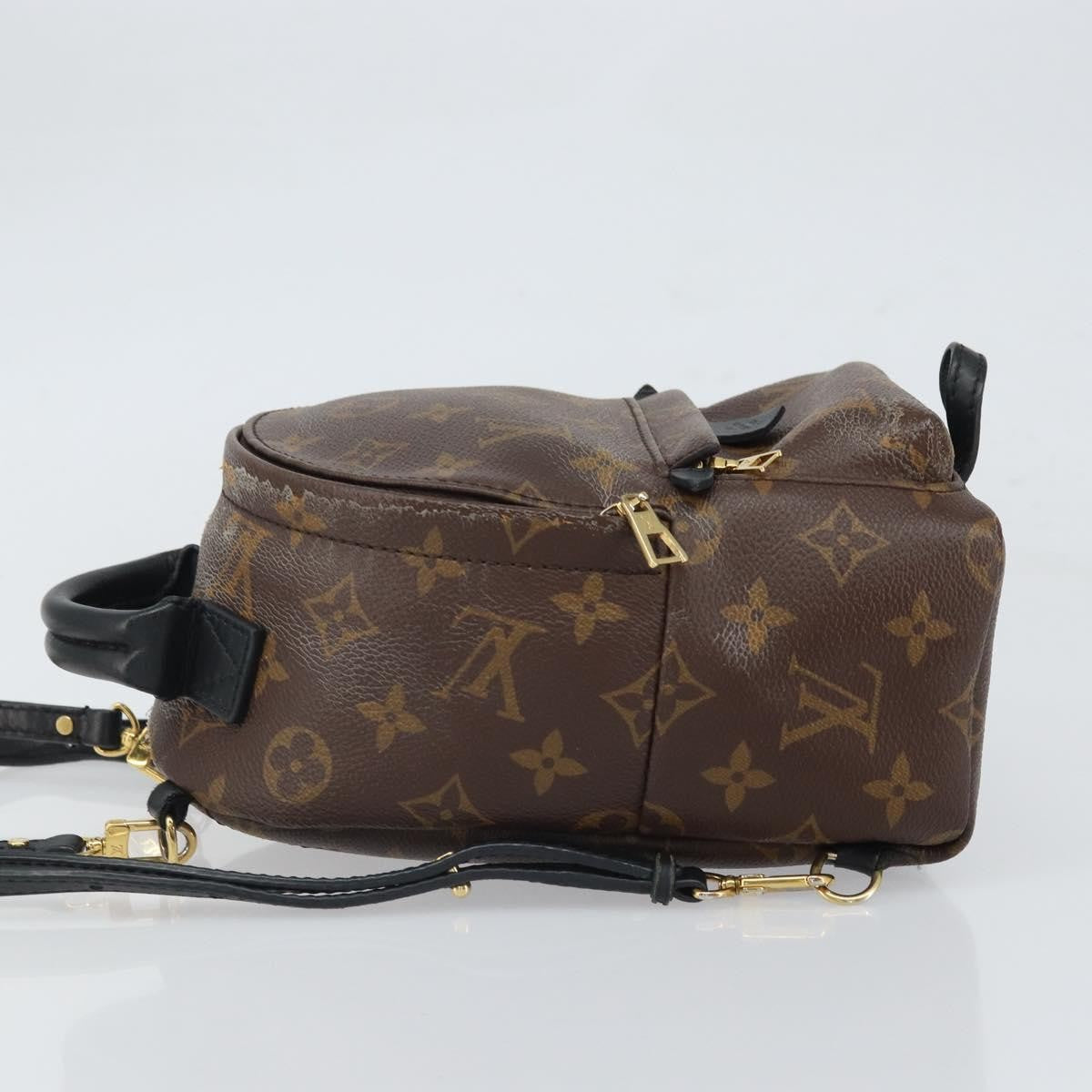 Louis Vuitton Palm Springs Backpack Monogram Canvas Brown Canvas Backpack Bag (Authentic Pre-Loved)