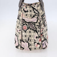 Chanel Chanel Vintage Floral Tote Canvas Beige Canvas Tote Bag Bag (Pre-Loved)
