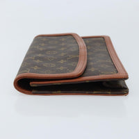 Louis Vuitton Dame Pochette Monogram Canvas Brown Canvas Clutche & Pouche Bag (Pre-Loved)