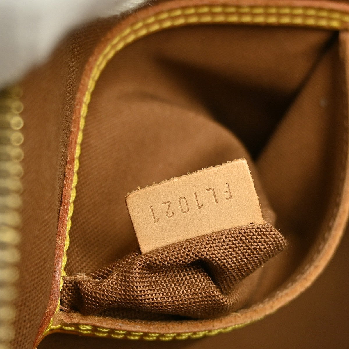 Louis Vuitton Alma Handbag Monogram Canvas Brown Canvas Handbag (Pre-Loved)